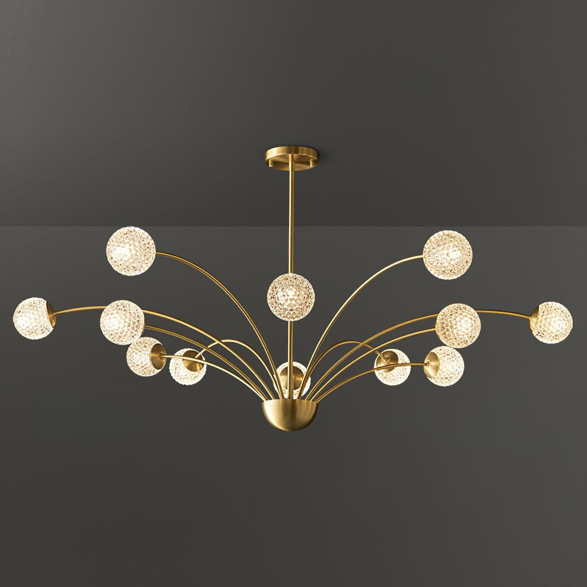 Calderelle Glass Chandelier-Moonnatur