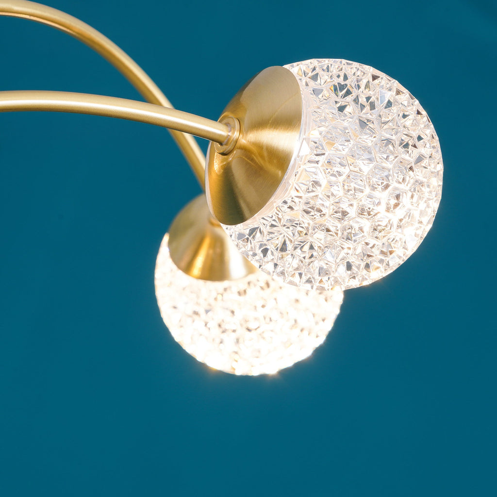Calderelle Glass Chandelier-Moonnatur