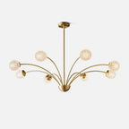 Calderelle Glass Chandelier-Moonnatur
