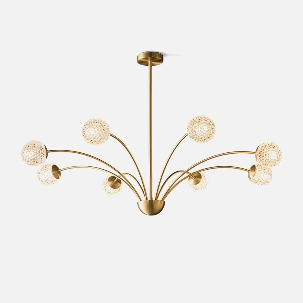 Calderelle Glass Chandelier-Moonnatur