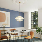 Ravina Glass Pendant Light-Moonnatur