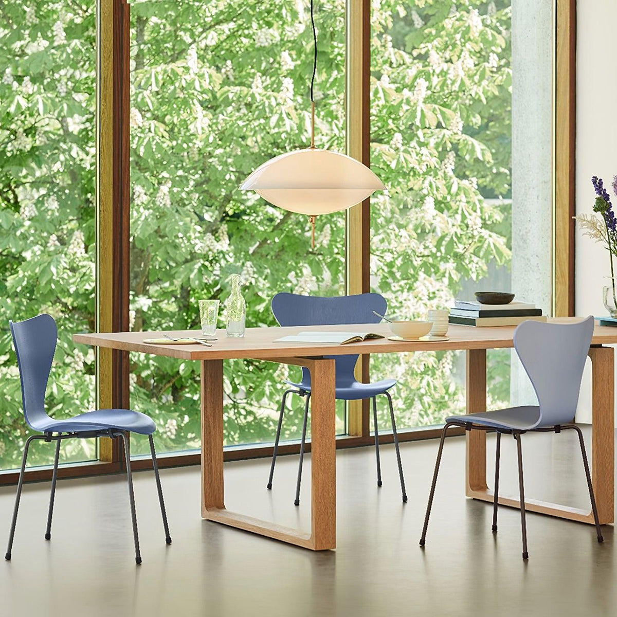 Ravina Glass Pendant Light-Moonnatur