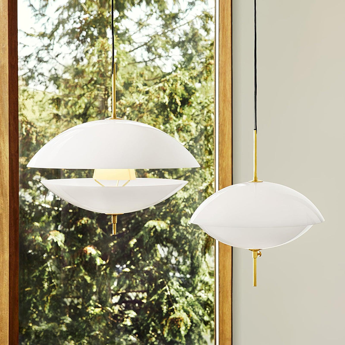 Ravina Glass Pendant Light-Moonnatur