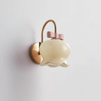 Rildeneris Glass Wall Light-Moonnatur
