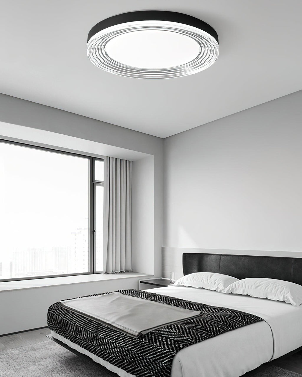 Rovenwyn Aluminium Ceiling Light-Moonnatur