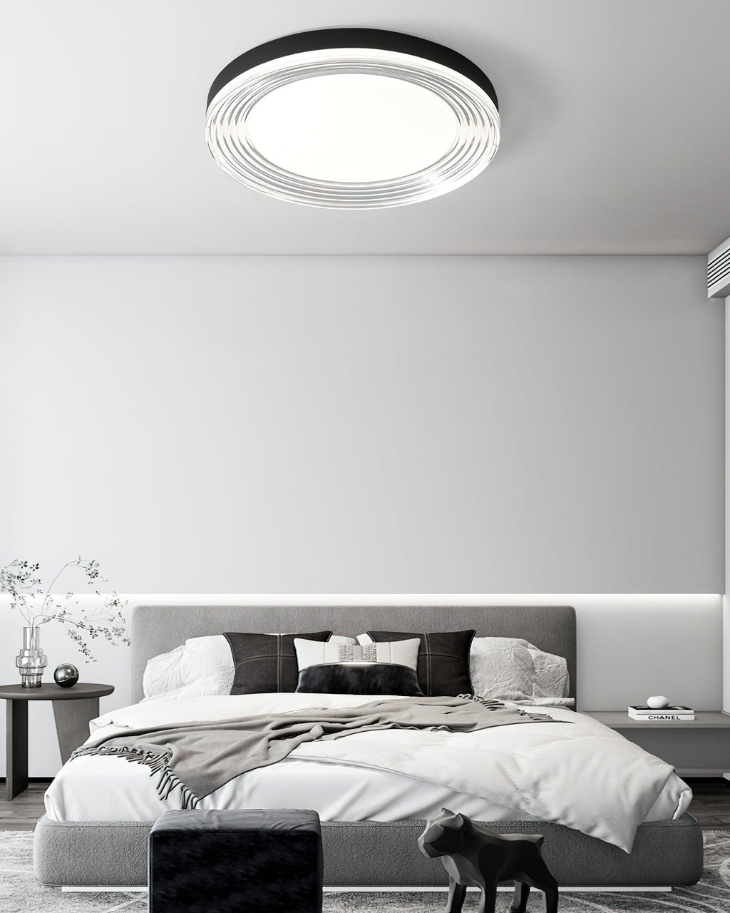 Rovenwyn Aluminium Ceiling Light-Moonnatur