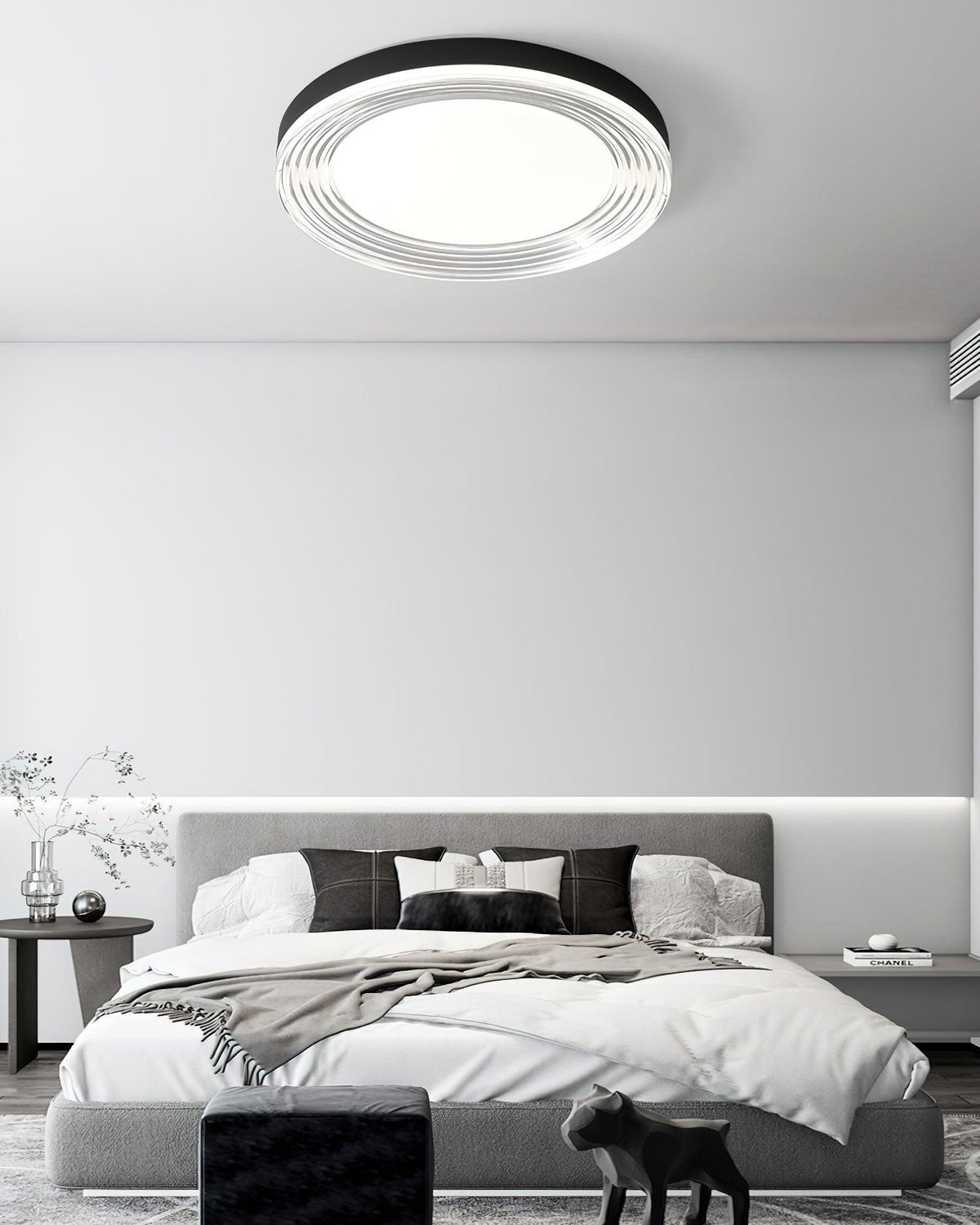 Rovenwyn Aluminium Ceiling Light-Moonnatur