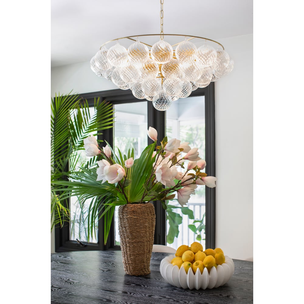 Enveroria Glass Chandelier-Moonnatur