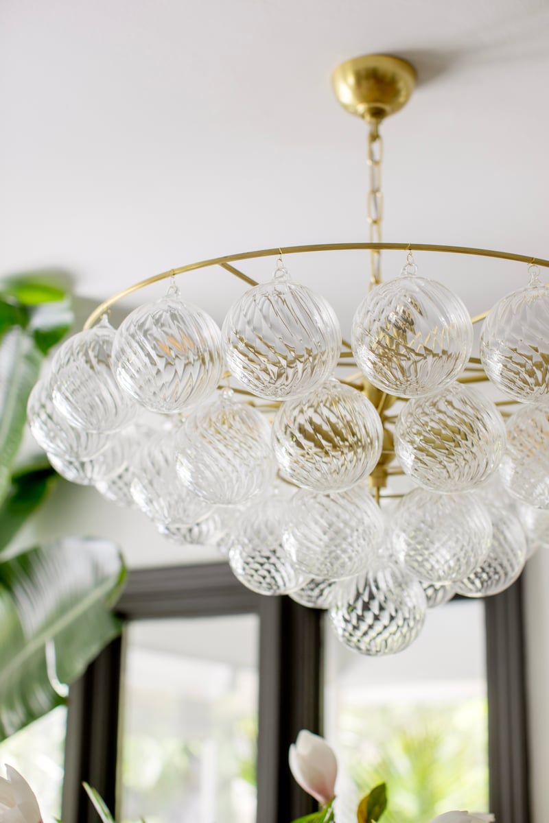 Enveroria Glass Chandelier-Moonnatur