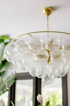 Enveroria Glass Chandelier-Moonnatur