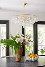 Enveroria Glass Chandelier-Moonnatur
