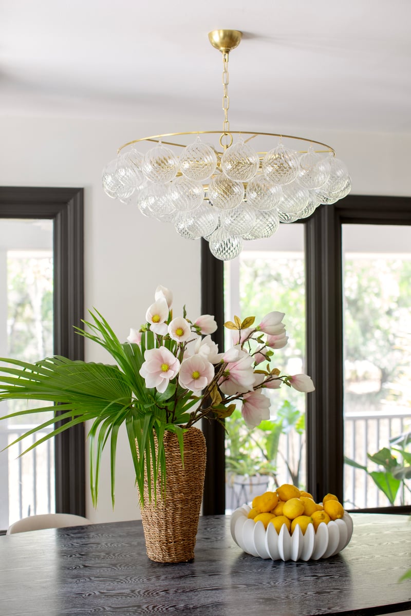 Enveroria Glass Chandelier-Moonnatur