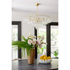 Enveroria Glass Chandelier-Moonnatur