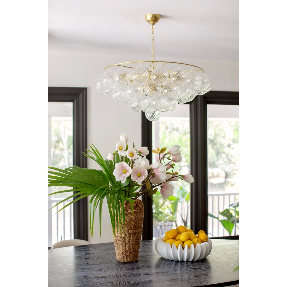 Enveroria Glass Chandelier-Moonnatur
