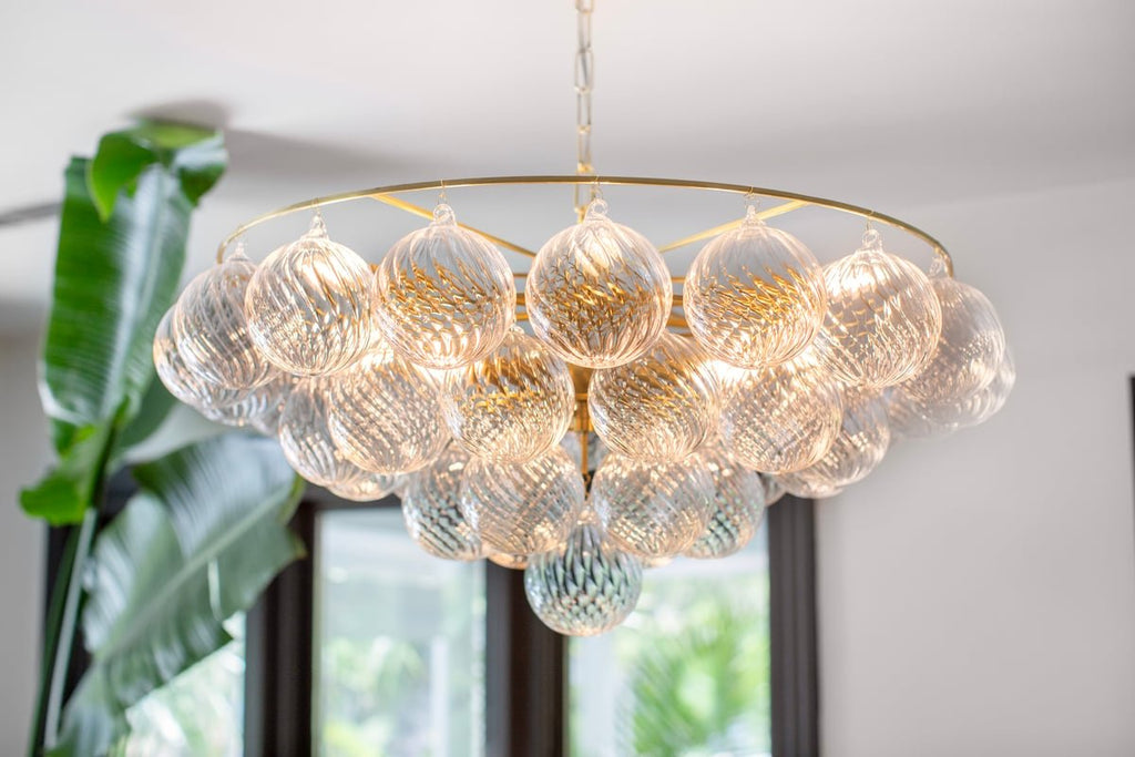 Enveroria Glass Chandelier-Moonnatur