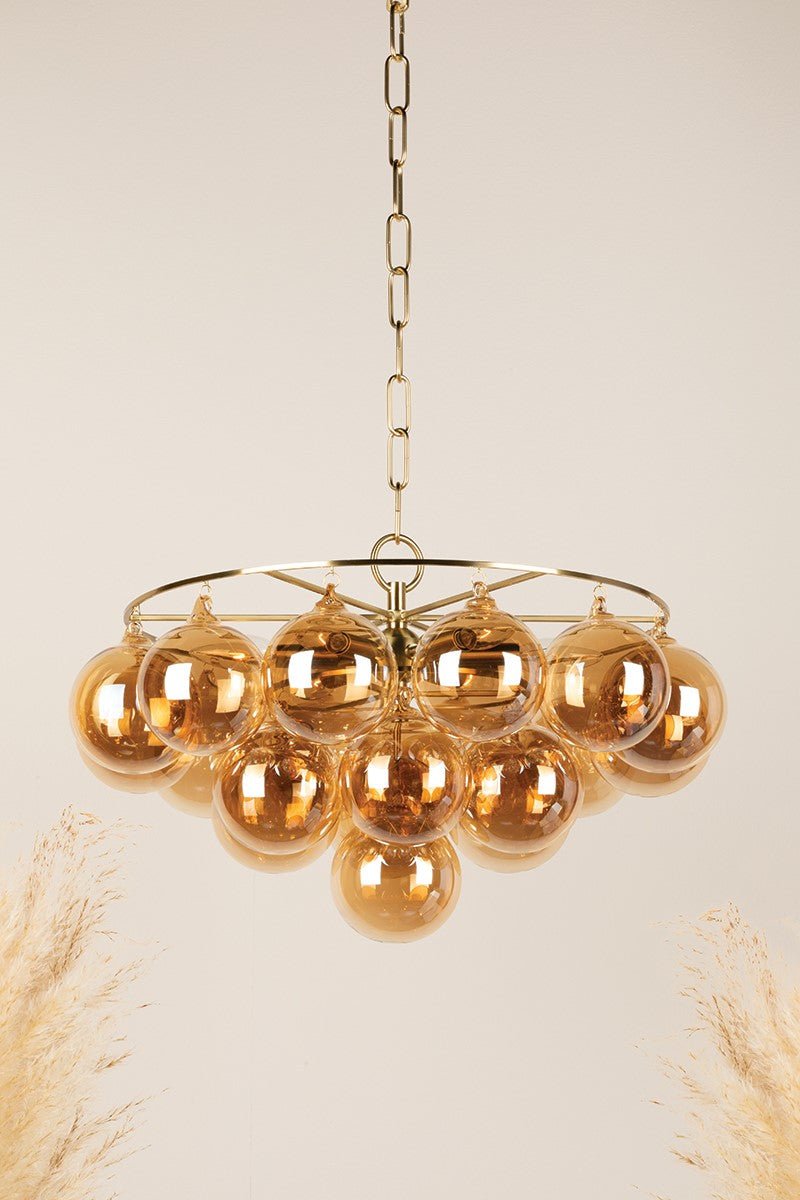 Enveroria Glass Chandelier-Moonnatur
