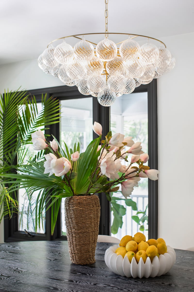 Enveroria Glass Chandelier-Moonnatur