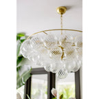 Enveroria Glass Chandelier-Moonnatur