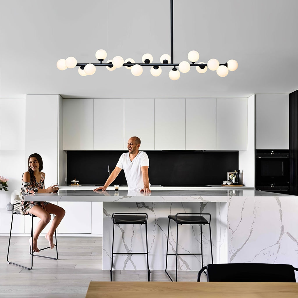 Hazelia Glass Pendant Light-Moonnatur