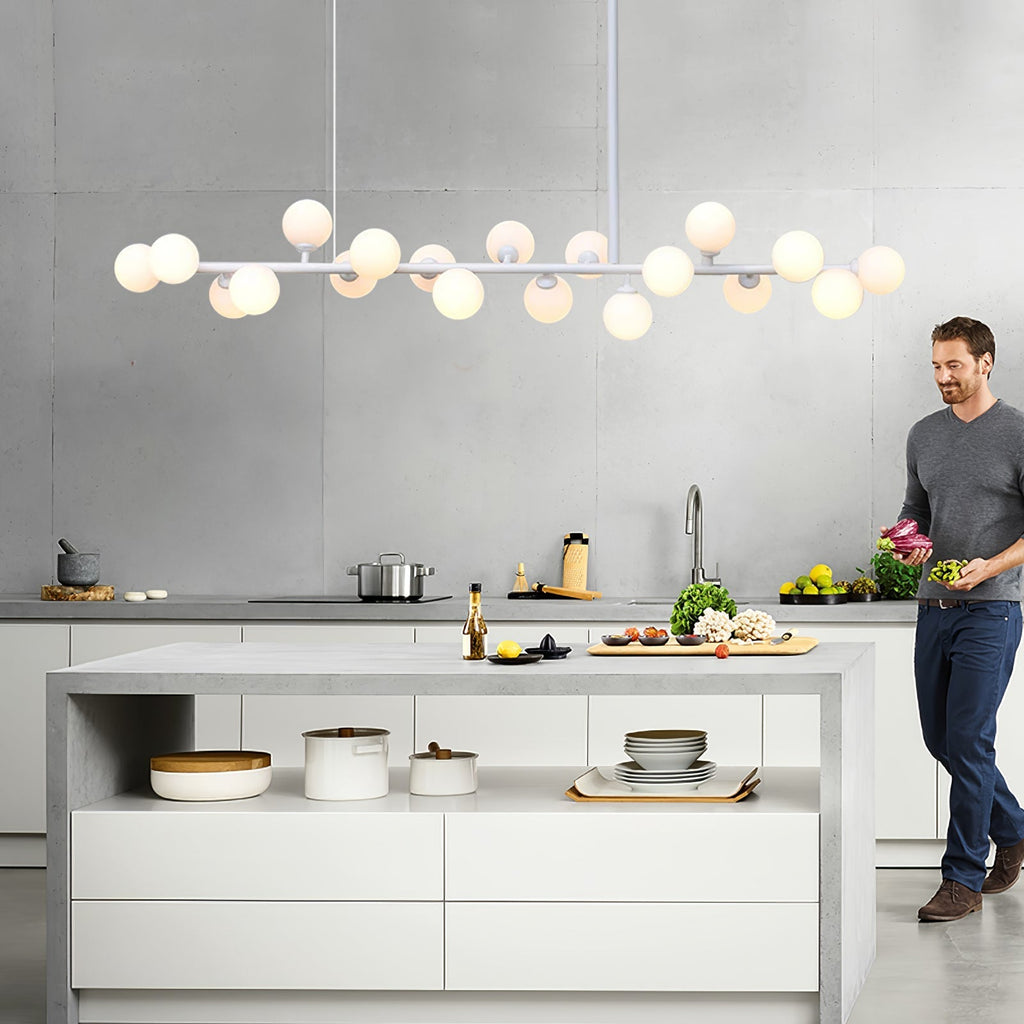 Hazelia Glass Pendant Light-Moonnatur