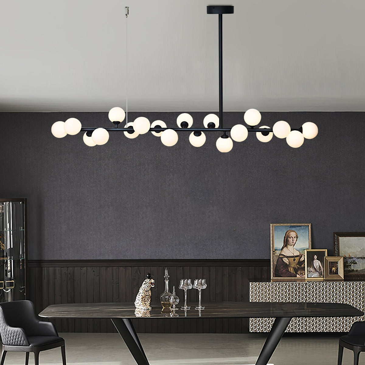 Hazelia Glass Pendant Light-Moonnatur