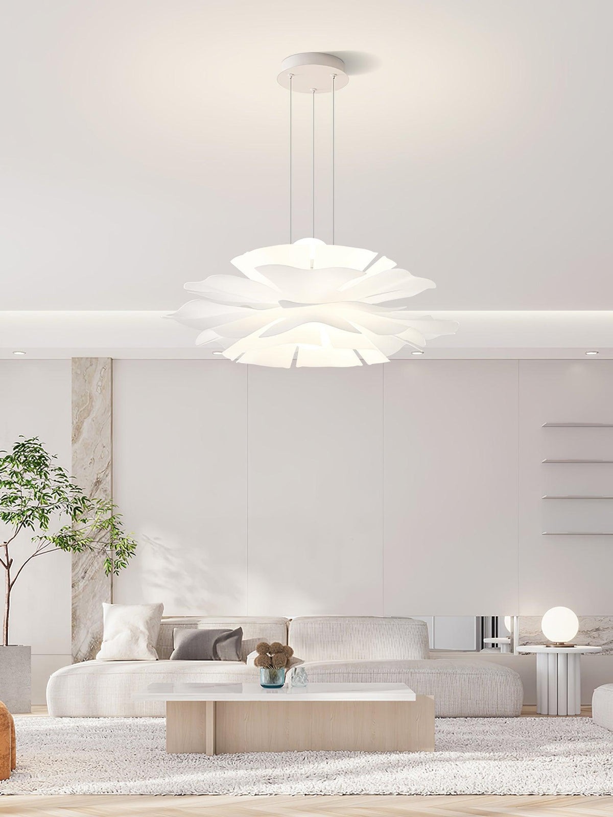 Adairena Acrylic Pendant Light-Moonnatur