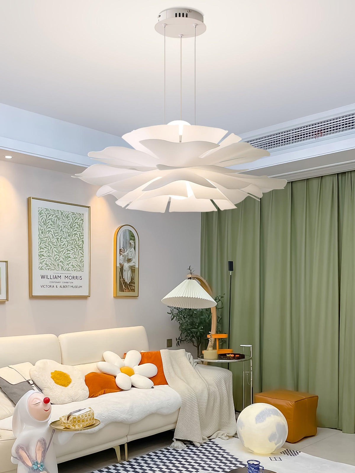 Adairena Acrylic Pendant Light-Moonnatur