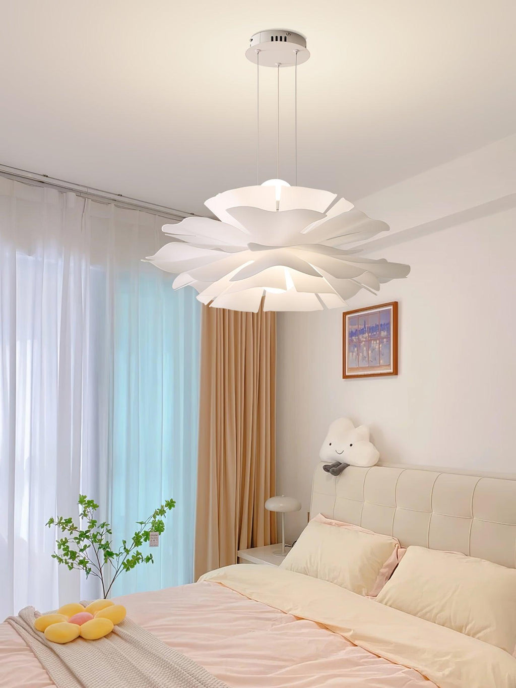 Adairena Acrylic Pendant Light-Moonnatur