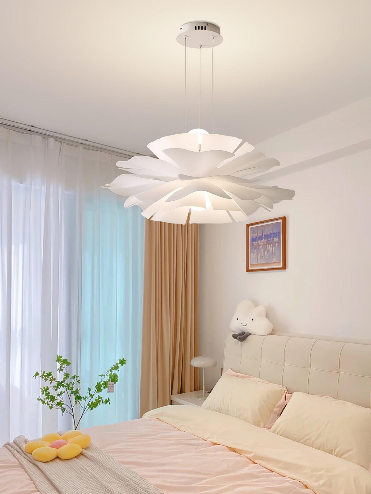 Adairena Acrylic Pendant Light-Moonnatur
