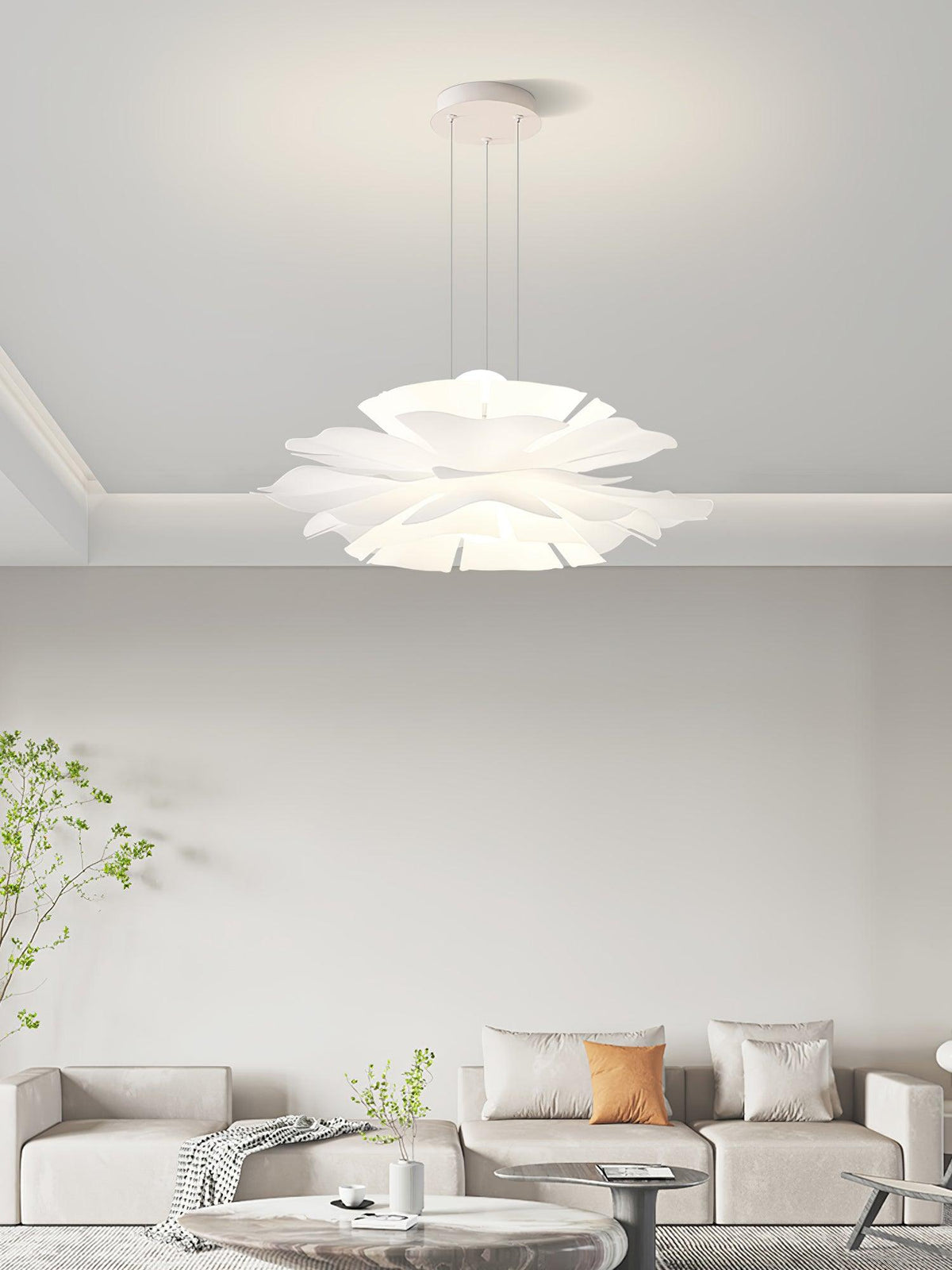 Adairena Acrylic Pendant Light-Moonnatur