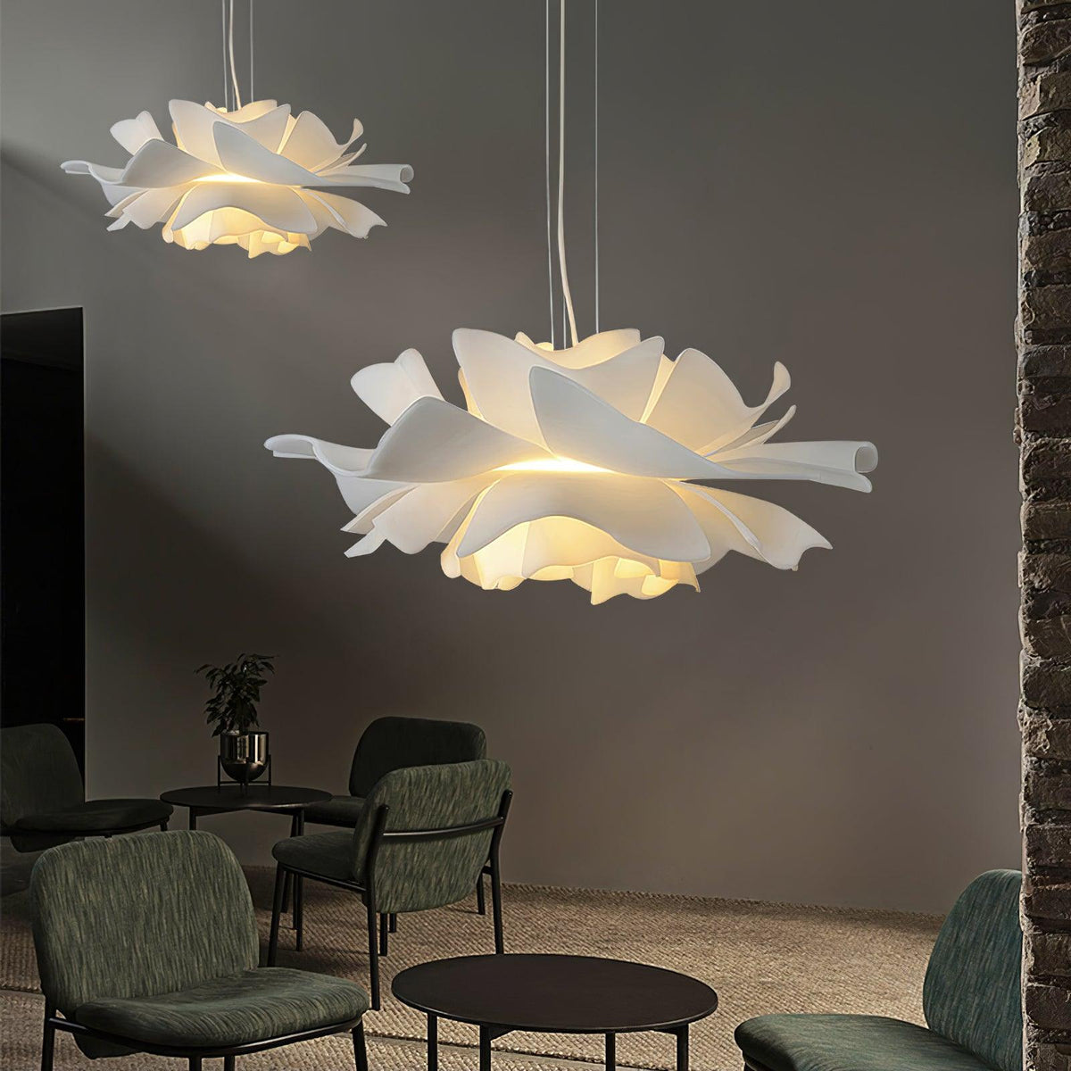 Adairena Acrylic Pendant Light-Moonnatur