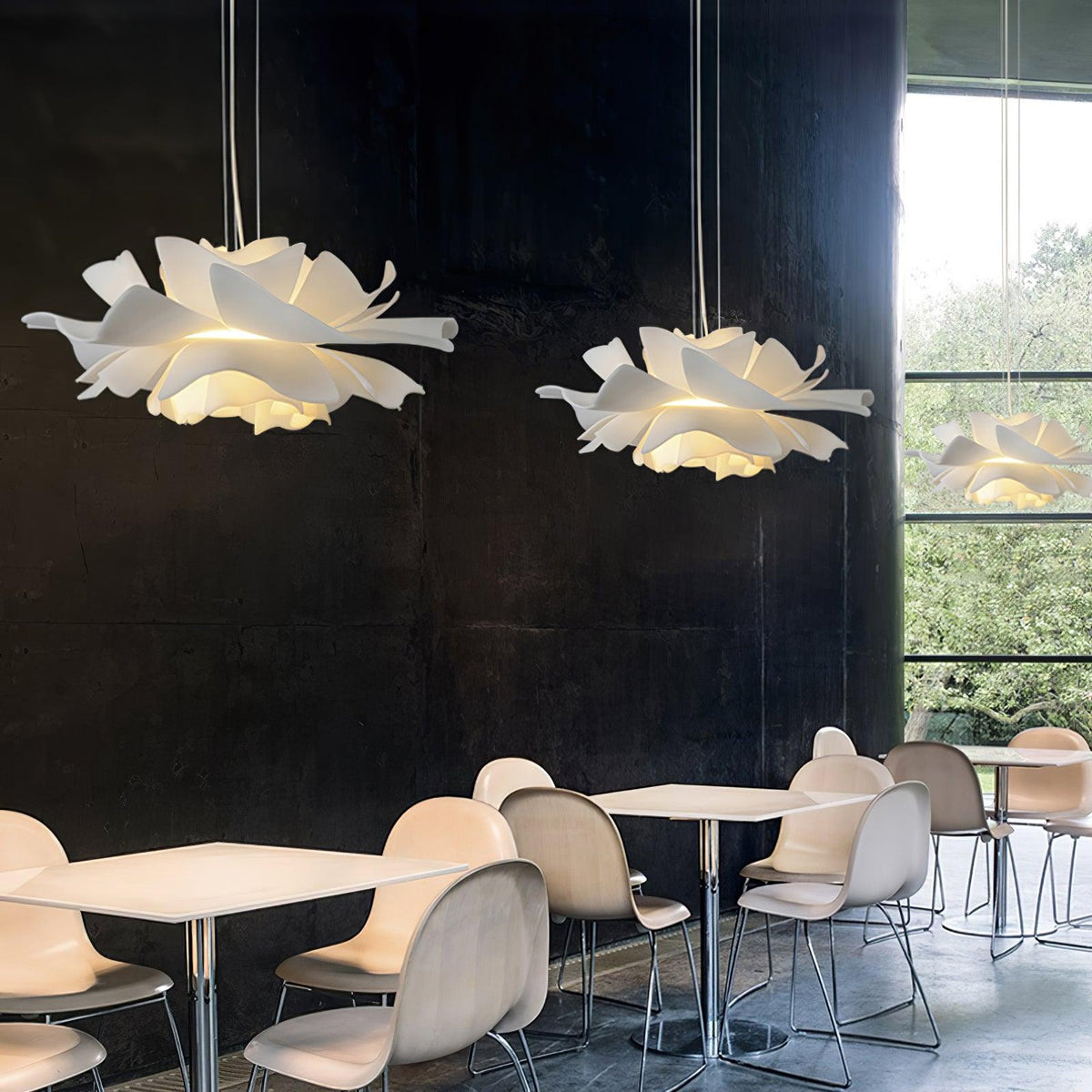 Adairena Acrylic Pendant Light-Moonnatur
