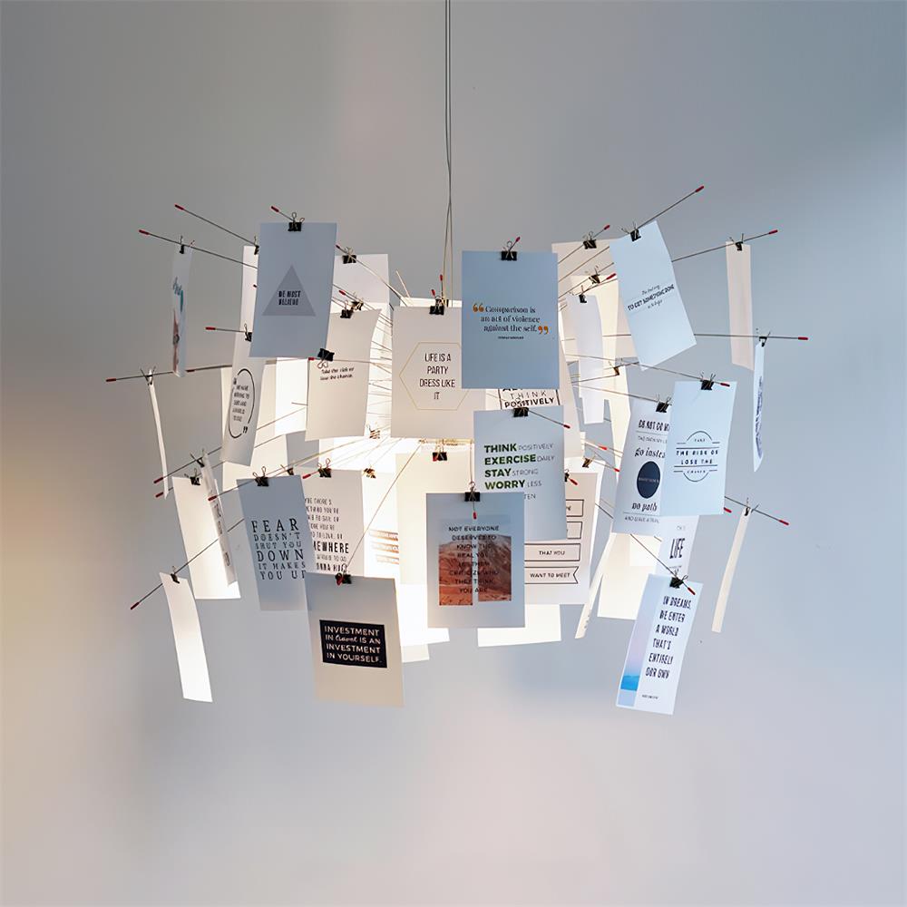 Meldeneth Paper Chandelier-Moonnatur