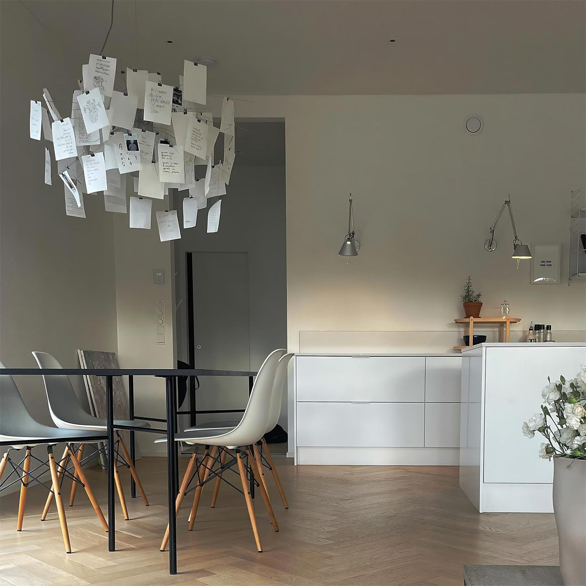 Meldeneth Paper Chandelier-Moonnatur