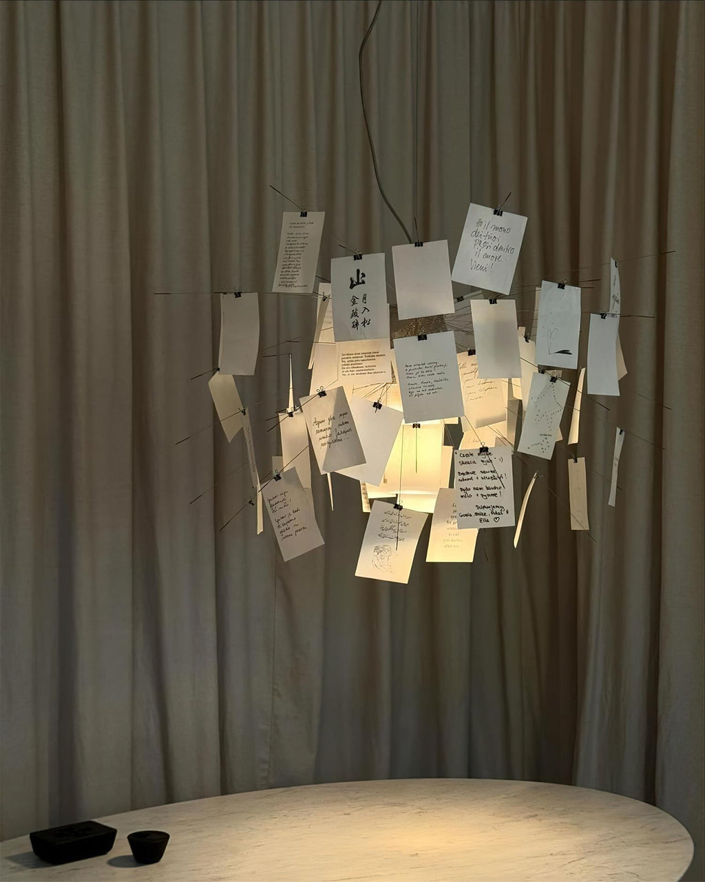 Meldeneth Paper Chandelier-Moonnatur