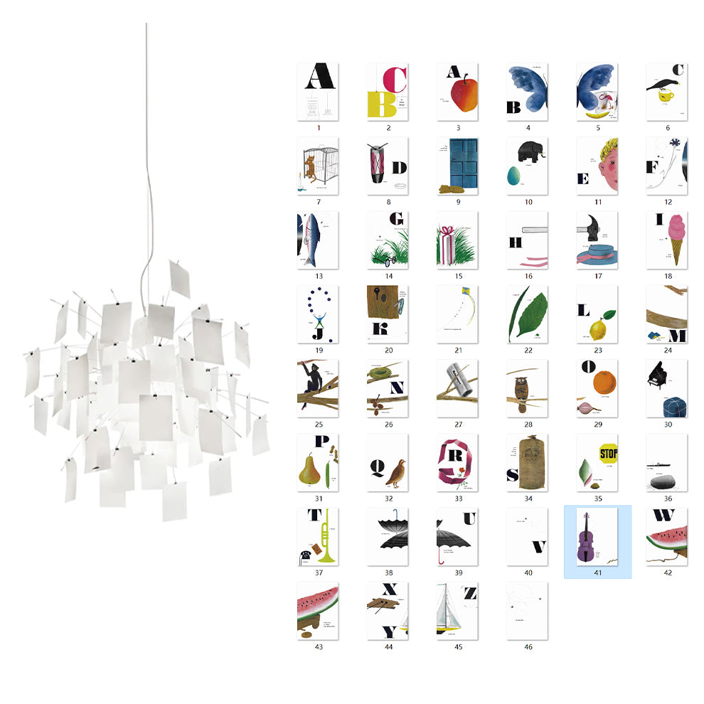 Meldeneth Paper Chandelier-Moonnatur