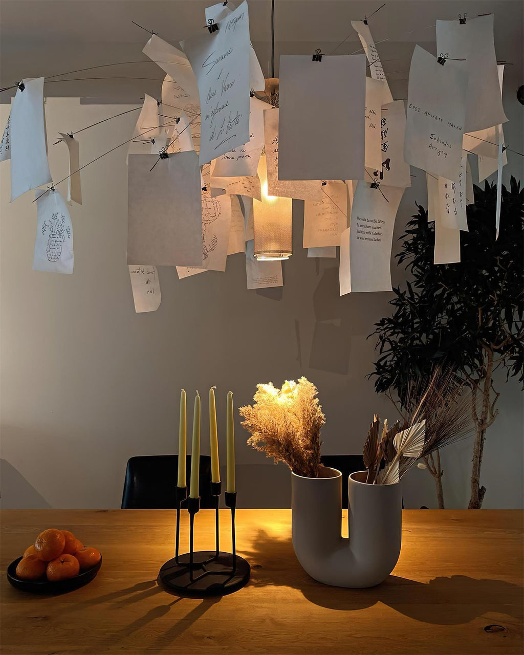 Meldeneth Paper Chandelier-Moonnatur