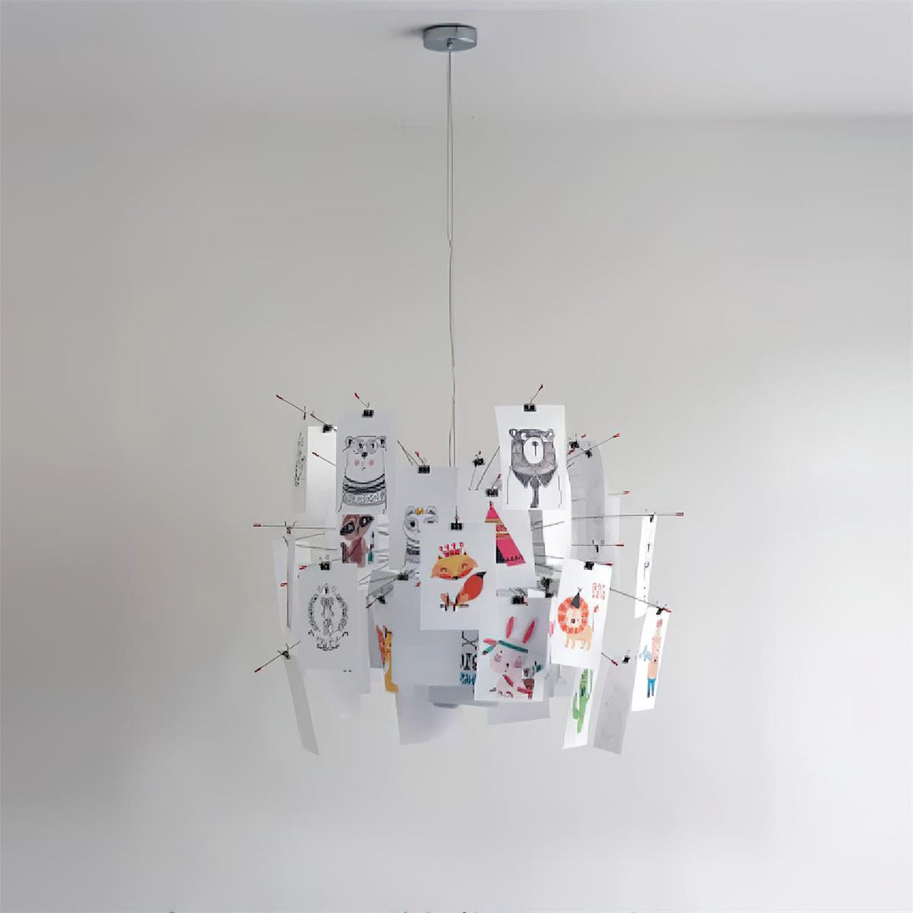Meldeneth Paper Chandelier-Moonnatur