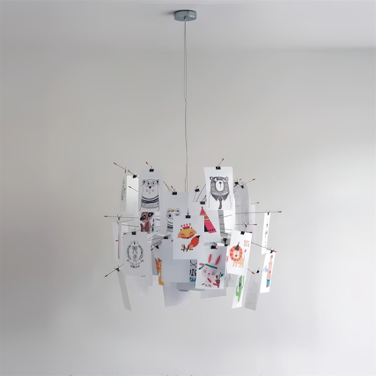 Meldeneth Paper Chandelier-Moonnatur