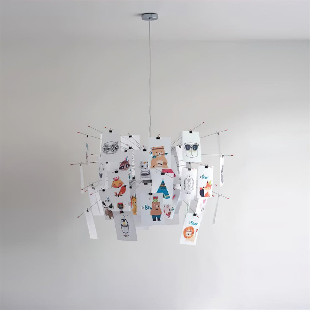 Meldeneth Paper Chandelier-Moonnatur
