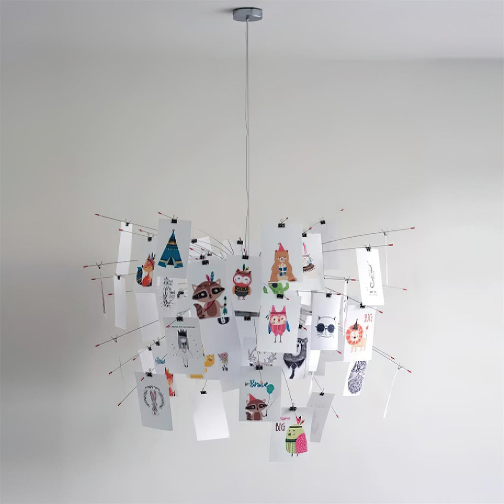 Meldeneth Paper Chandelier-Moonnatur
