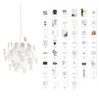 Meldeneth Paper Chandelier-Moonnatur