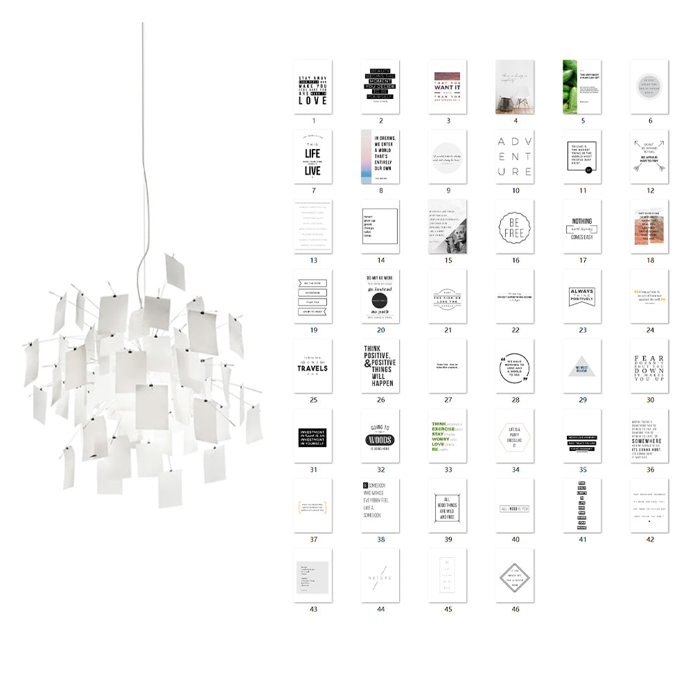 Meldeneth Paper Chandelier-Moonnatur