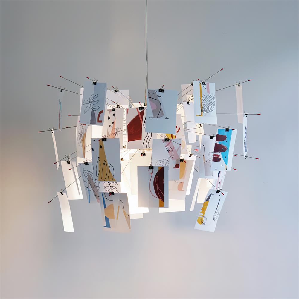 Meldeneth Paper Chandelier-Moonnatur