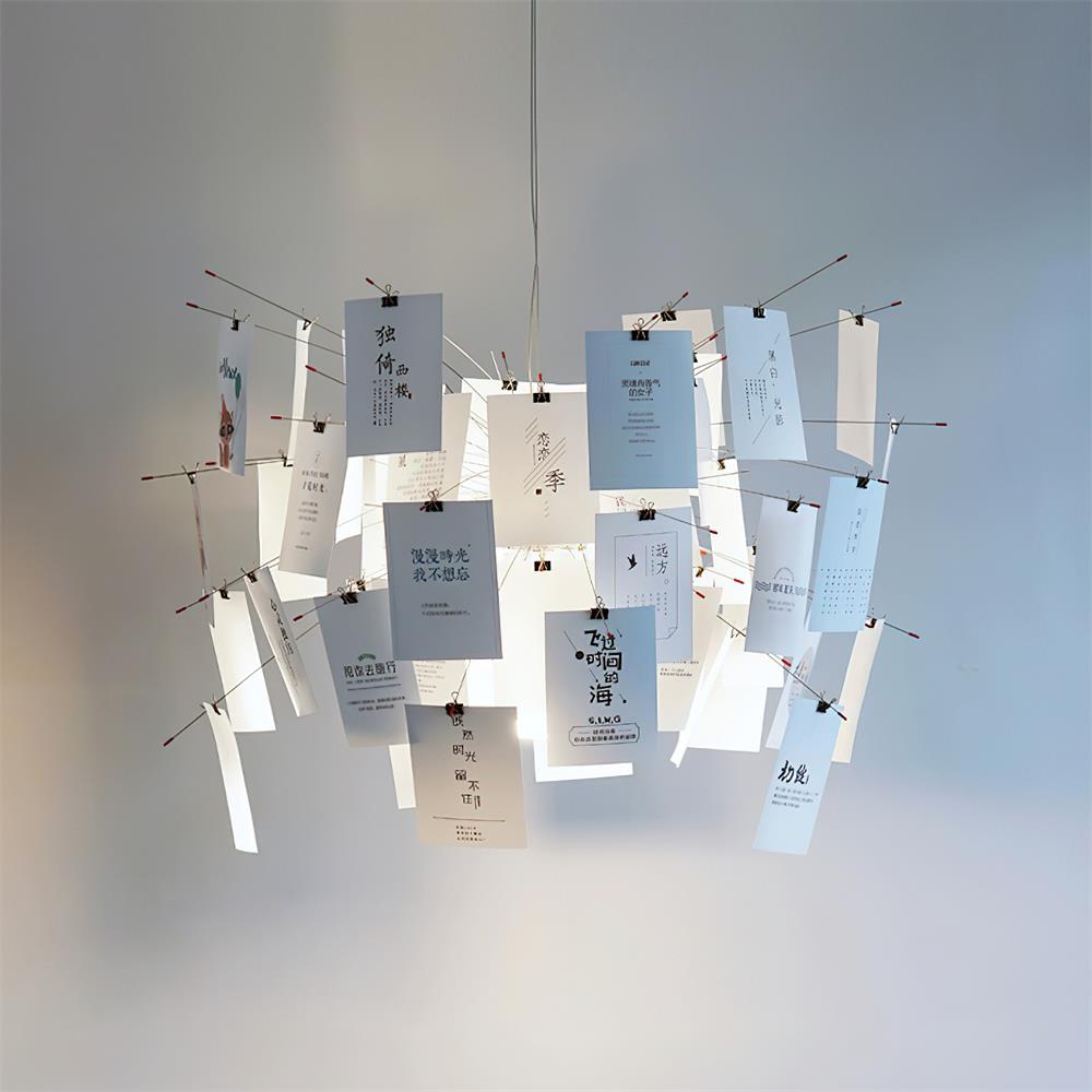 Meldeneth Paper Chandelier-Moonnatur