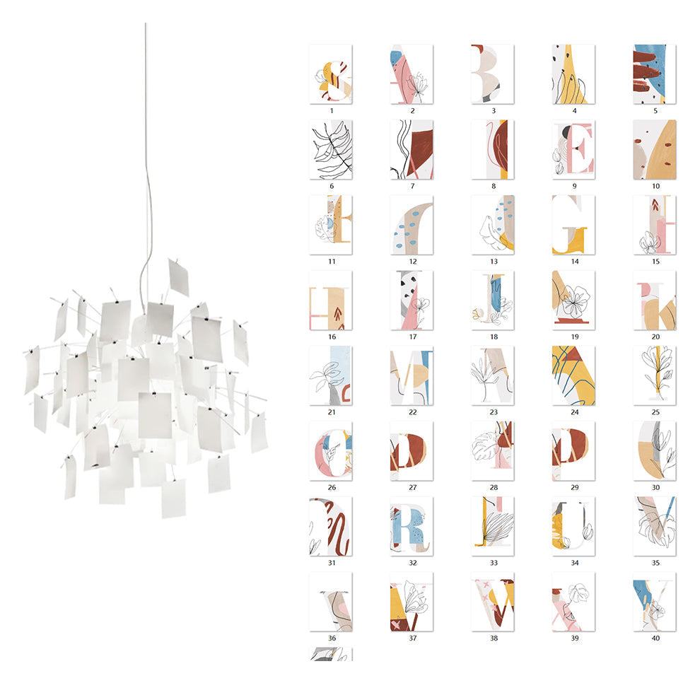 Meldeneth Paper Chandelier-Moonnatur