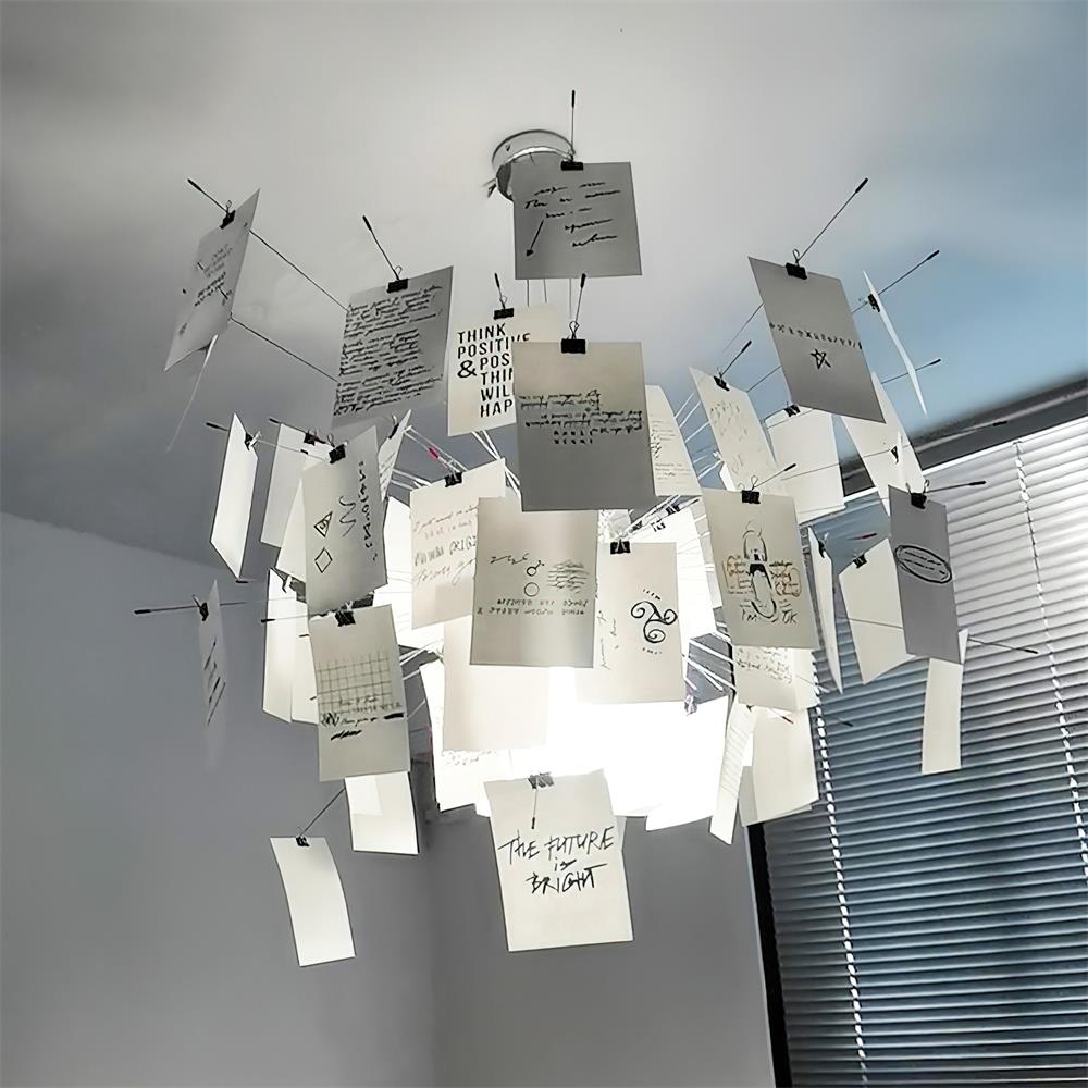 Meldeneth Paper Chandelier-Moonnatur