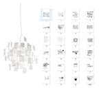 Meldeneth Paper Chandelier-Moonnatur