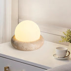 Wenrelfern Travertine Table Lamp-Moonnatur