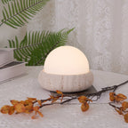 Wenrelfern Travertine Table Lamp-Moonnatur
